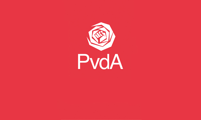 Logo PvdA Card